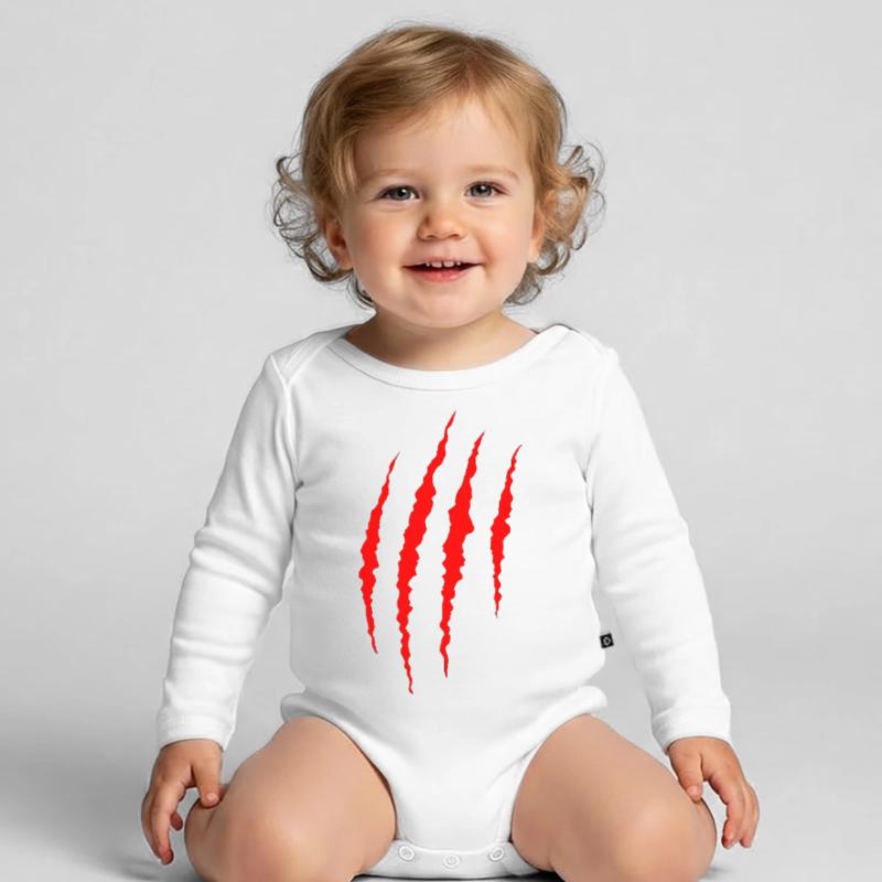 Scratch Organic Longsleeve Baby Bodysuit