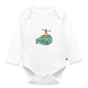 High Tides - Organic Longsleeve Baby Bodysuit - white - Front