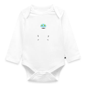 Mister Yeti - Personnage - Body Bébé bio manches longues - blanc - Devant