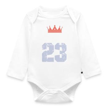 Greece 23 Jersey 2023 - Organic Longsleeve Baby Bodysuit - white - Front