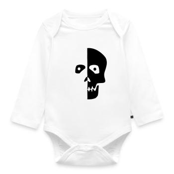 coole - Baby Bio-Langarm-Body - Weiß - Vorne