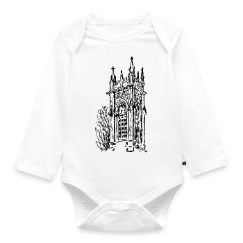 Big Ben - Organic Longsleeve Baby Bodysuit - white - Front