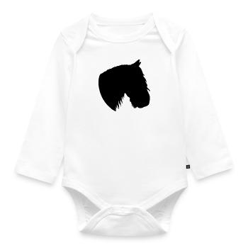 Tinker - Organic Longsleeve Baby Bodysuit - white - Front