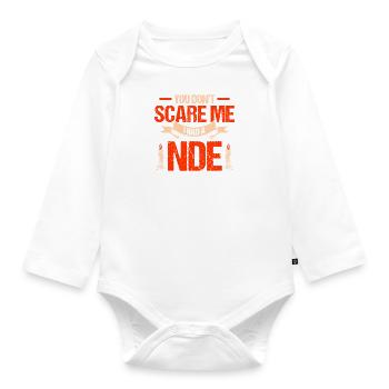 Haunted House Ghost Hunter Ghost Hunt Gift - Organic Longsleeve Baby Bodysuit - white - Front