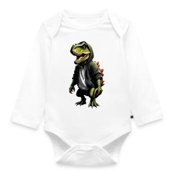 old cool - Baby Bio-Langarm-Body - Weiß - Vorne