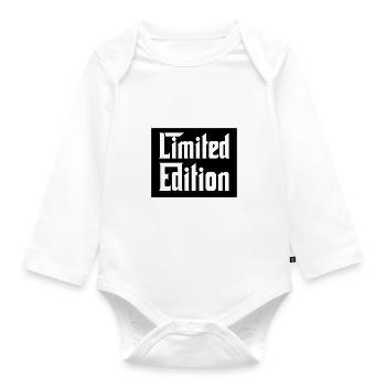 édition limitée - Body Bébé bio manches longues - blanc - Devant