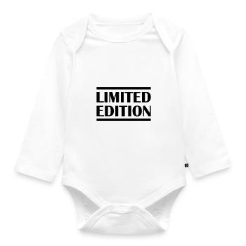 limited edition - Baby Bio-Langarm-Body - Weiß - Vorne