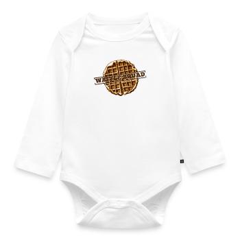 Waffle Squad Delicious Pancake Waffle Squad - Body Bébé bio manches longues - blanc - Devant