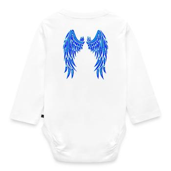 Aile n ° 03 - Design A - Body Bébé bio manches longues - blanc - Dos
