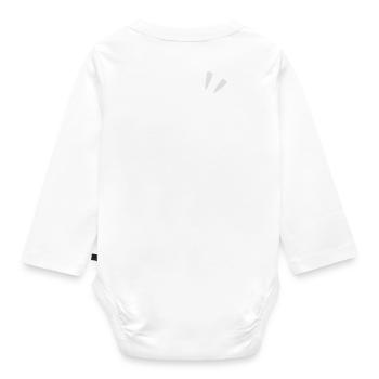 Roi de la plongée - Body Bébé bio manches longues - blanc - Dos