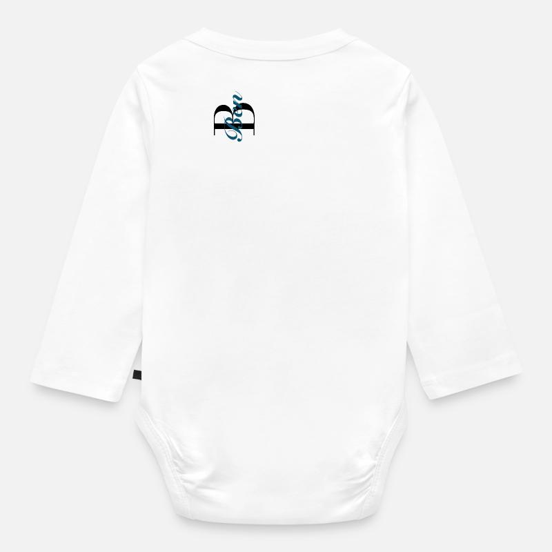 Nom - Ben - Body Bébé bio manches longues - blanc