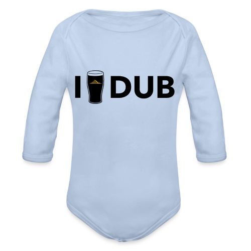 IDrinkDUB - Organic Longsleeve Baby Bodysuit