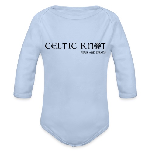 Celtic knot - Body ecologico per neonato a manica lunga