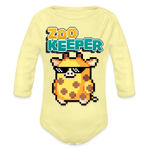 ZooKeeper Rafferty - Organic Longsleeve Baby Bodysuit