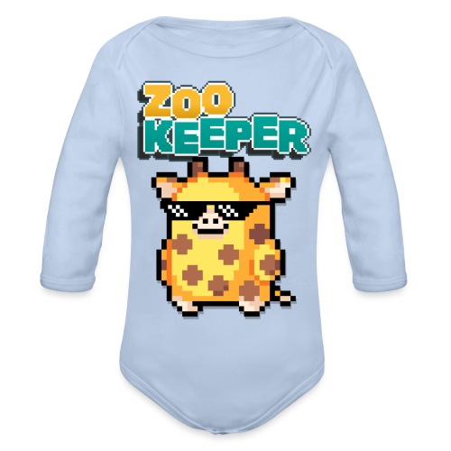 ZooKeeper Rafferty - Organic Longsleeve Baby Bodysuit