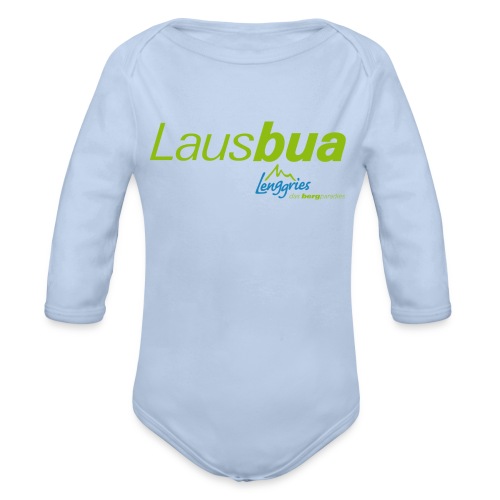 Lausbua 1 Kinder - Baby Bio-Langarm-Body