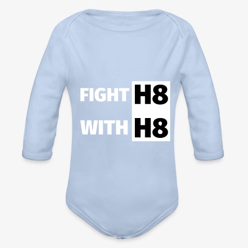 FIGHTH8 bright - Organic Longsleeve Baby Bodysuit