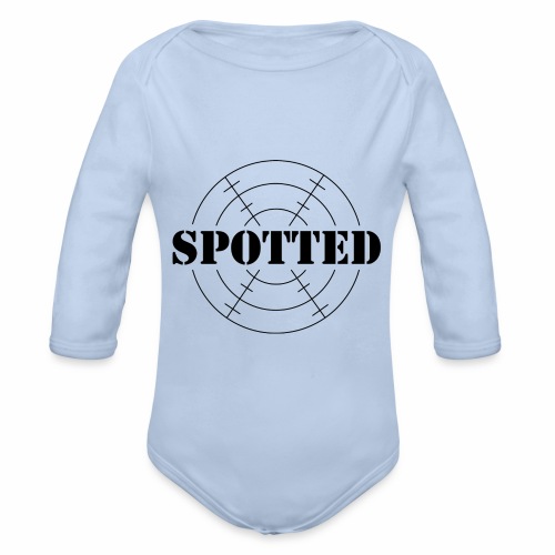 SPOTTED - Organic Longsleeve Baby Bodysuit