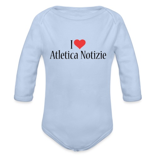 I love Atleticanotizie - Body ecologico per neonato a manica lunga