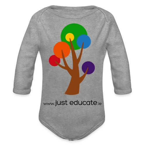 Just Educate.ie - Organic Longsleeve Baby Bodysuit
