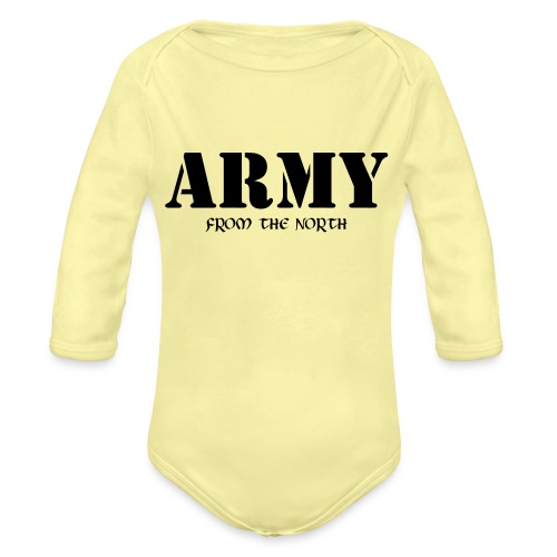 Army from the north - Baby Bio-Langarm-Body