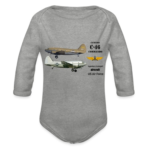C-46 - Baby Bio-Langarm-Body