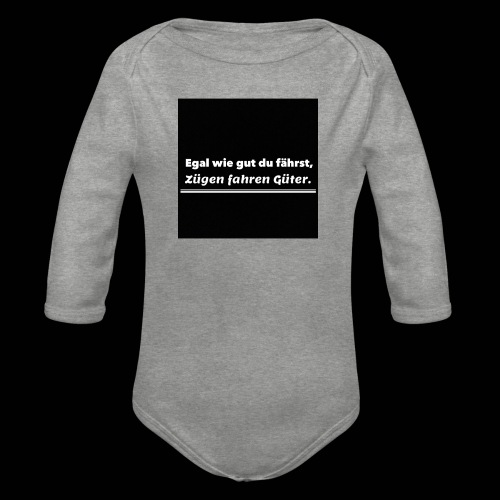 T-Shirt - Baby bio-rompertje met lange mouwen