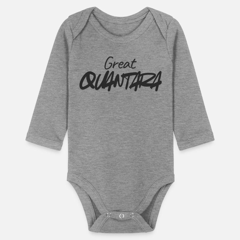 Grande quantité Graffiti Script Body Bébé bio manches longues