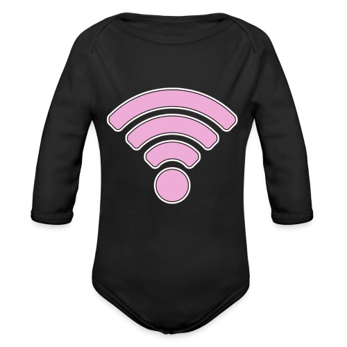 wifi t-shirt - Ekologisk långärmad babybody