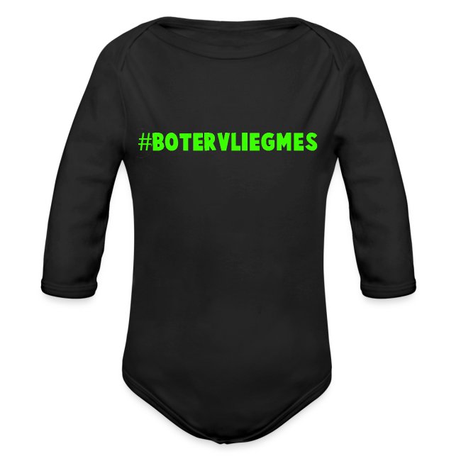 #botervliegmes T-shirt (mannen)
