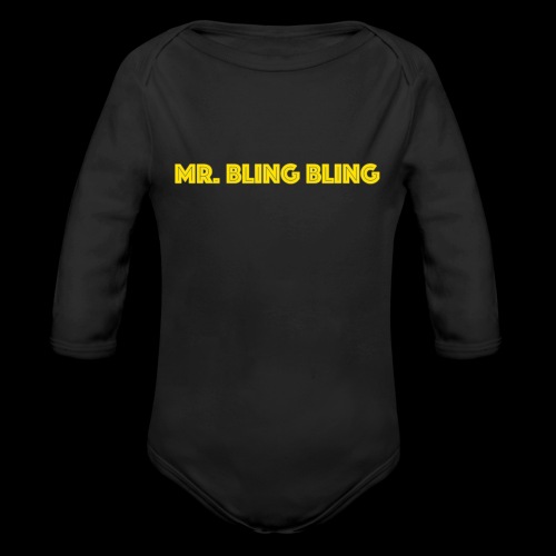 bling bling - Baby Bio-Langarm-Body