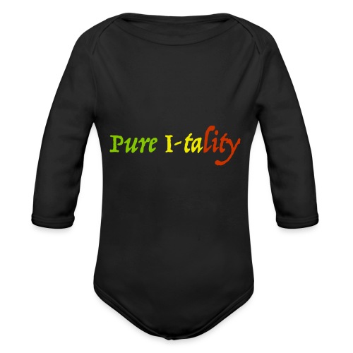 Pure I-tality - Organic Longsleeve Baby Bodysuit
