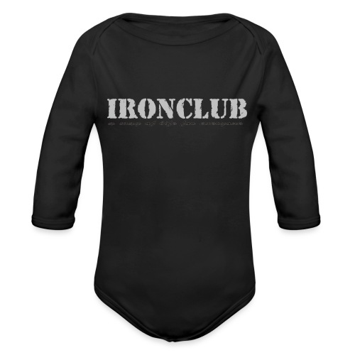 IRONCLUB - a way of life for everyone - Økologisk langermet baby-body