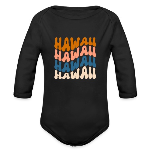 Hawaii - Baby Bio-Langarm-Body