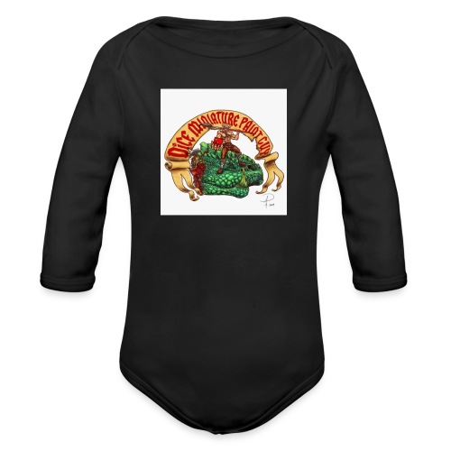 DiceMiniaturePaintGuy - Organic Longsleeve Baby Bodysuit