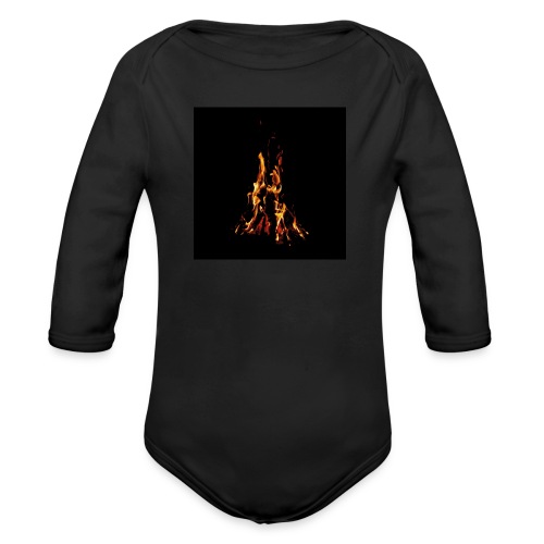 fireplace - Baby Bio-Langarm-Body
