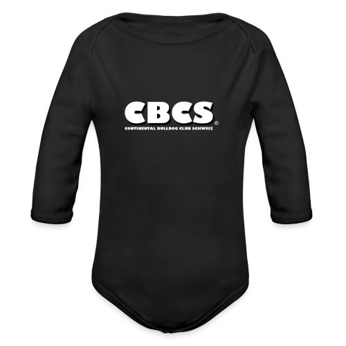CBCS Wortmarke negativ - Baby Bio-Langarm-Body