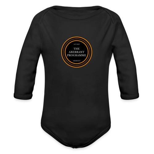 Aberrent Founders Logo - Organic Longsleeve Baby Bodysuit