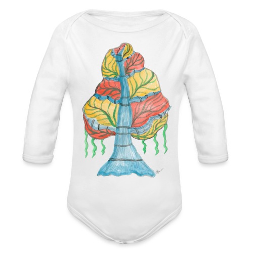 albero_alma_2015_2 - Body ecologico per neonato a manica lunga