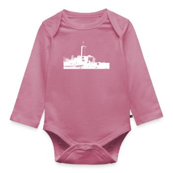 Sparrenburg Bielefeld - Organic Longsleeve Baby Bodysuit - mauve - Front