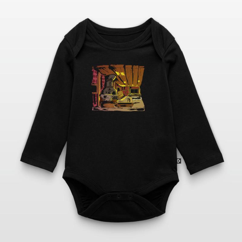 Blacksmith Blacksmith Handmade Forge Forge Organic Longsleeve Baby Bodysuit