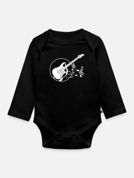 E-Gitarre - Baby Bio-Langarm-Body - Schwarz