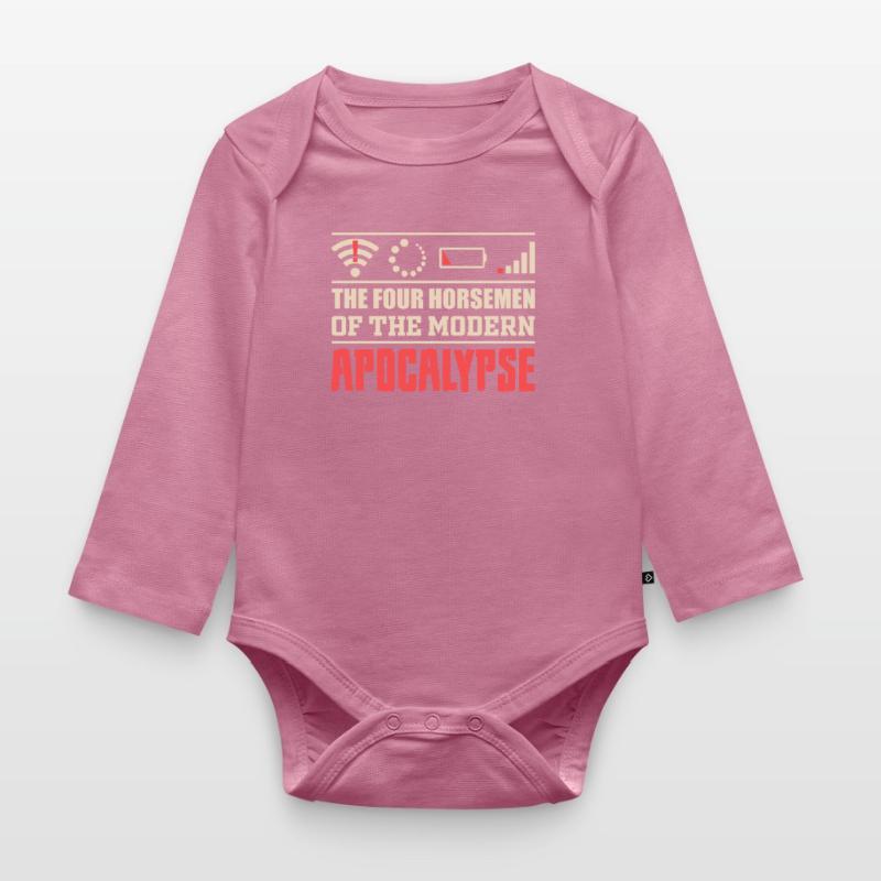 Computer Science Computer Scientist Programmer Admin Organic Longsleeve Baby Bodysuit