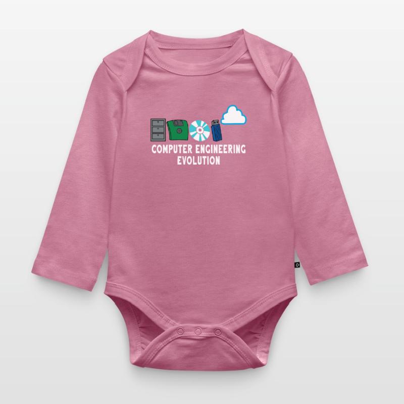 Programmer code informatics software developer Organic Longsleeve Baby Bodysuit
