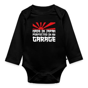 Made in Japan Perfected in my Garage Tuning Auto - Baby Bio-Langarm-Body - Schwarz - Vorne