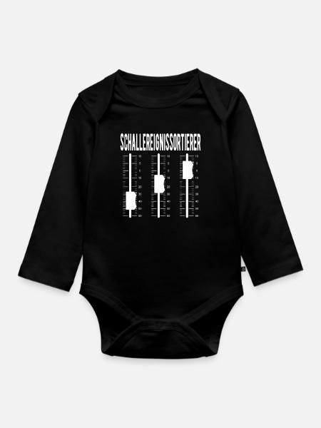 Tontechniker Veranstaltungstechniker - Baby Bio-Langarm-Body - 