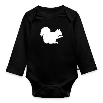 L'Autriche - Body Bébé bio manches longues - noir - Devant