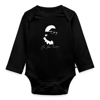 Ruth Bader Ginsburg RBG Court Judge LGBT I dissent - Baby Bio-Langarm-Body - Schwarz - Vorne