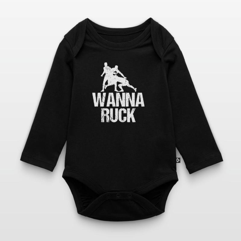 Rugby Body Bébé bio manches longues