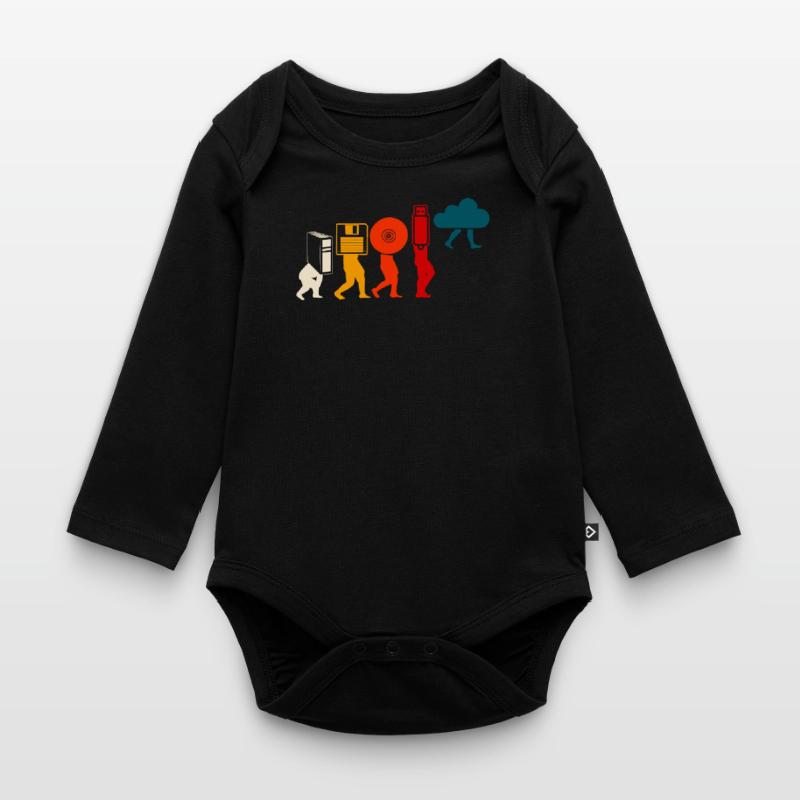 Cloud Programmer Evolution. Baby Bio-Langarm-Body